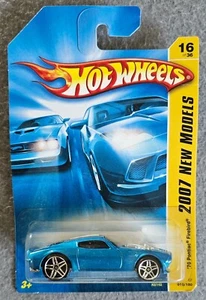Hot Wheels 2007 New Models '70 Pontiac Firebird Blue 16 of 36 - Picture 1 of 2