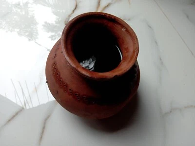 Olla de barro tradicional hecha a mano Ceilán Foto 1 de 4