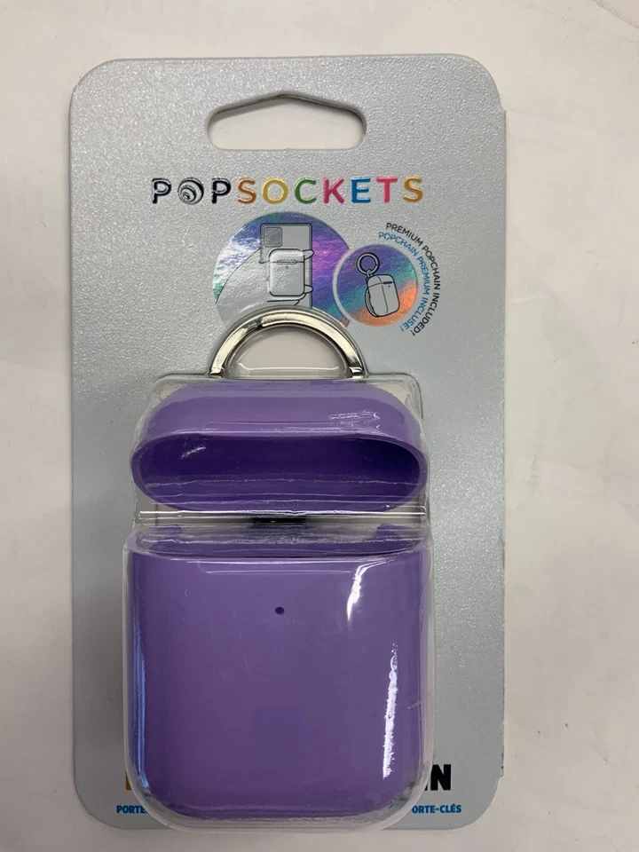 PopSockets AIRpod Holder and Popchain Combo - Purple