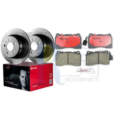 Juego de 3 pastillas de freno de disco delanteras Brembo rotor de freno de disco para Subaru Impreza 2005-2014 Foto 1 de 4