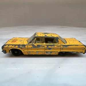 Vintage Original 1960s Lesney Matchbox No. 20 Chevrolet Impala Taxi - Picture 1 of 15