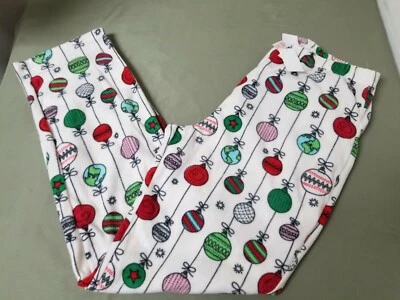 Nuevo Mujer Wondershop Navidad Bombillas Polar Pantalones de Salón Prendas para Dormir. Foto 1 de 4