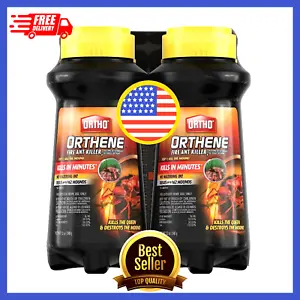 Ortho Orthene Fire Ant Killer1,Twin pack,Kills the queen destroys the Mound 12OZ - Picture 1 of 9