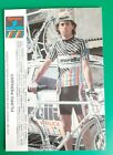 Cyclisme Carte Cycliste Filippo Piersanti Équipe Murella Rossin 1984