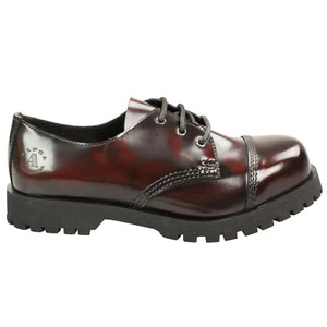 Zapatos bajos de 3 orificios Alpha Rangers tapa de acero azul rojo frotar negro selección de colores - Imagen 1 de 19