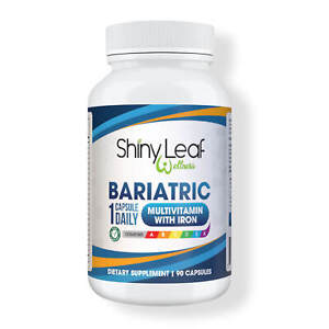 ONE Daily Bariatric Multivitamin with 45mg Iron Capsules for Post WLS Patients
