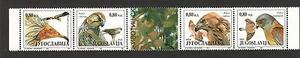 YUGOSLAVIA-MNH** TIRA-FAUNA-AVES-ÁGUILA-Animales protegidos - Aves rapaces-1994 - Imagen 1 de 2