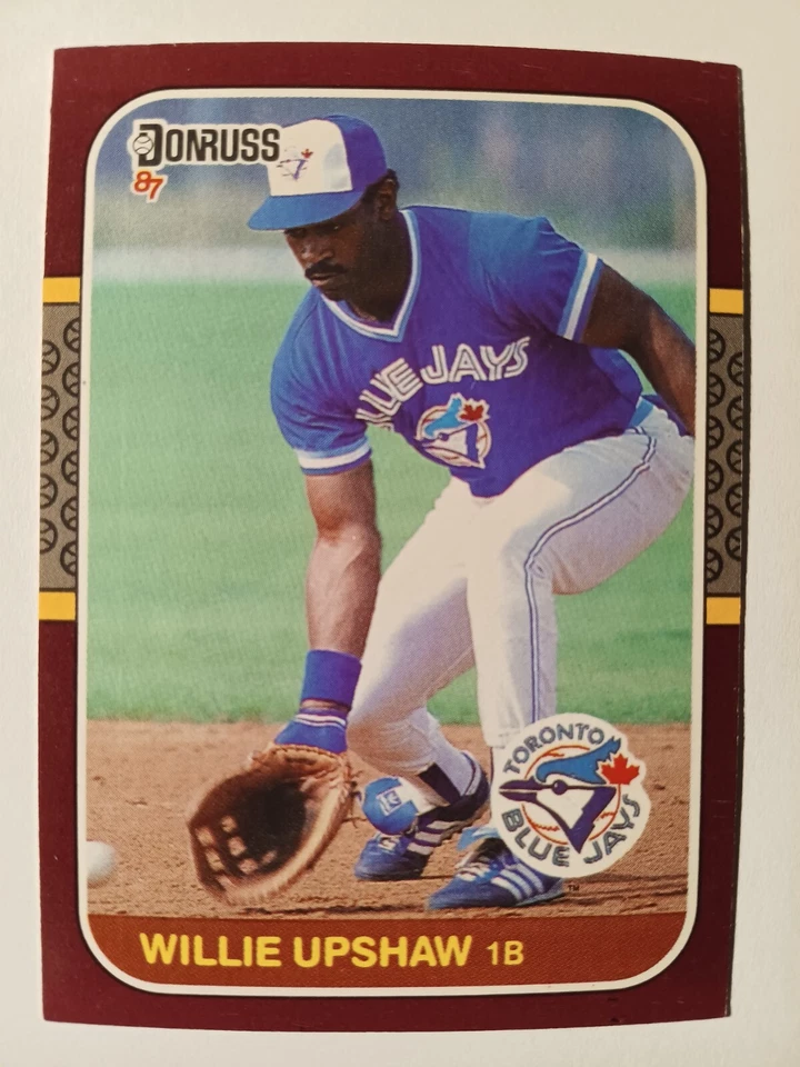 WILLIE UPSHAW BLUE JAYS 1987 DONRUSS BASEBALL #30 - Image 1 of 1