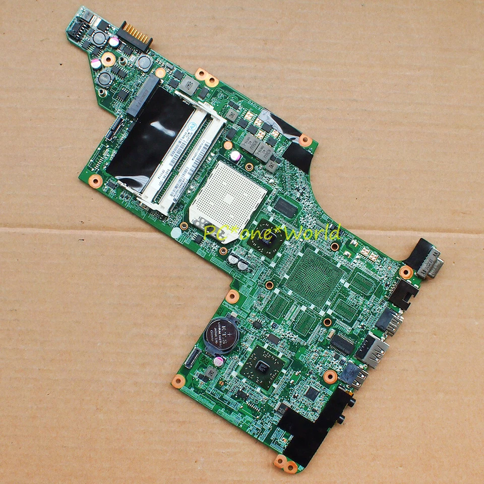 HP DV6 DV6-3000 Laptop Motherboard 595135-001 AMD skt S1 DDR3 - Image 1 of 1