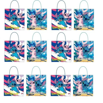 12 pcs Lilo & Stitch Birthday Goody Gift Loot Favor Bags Party  Small- - Image 1 of 2