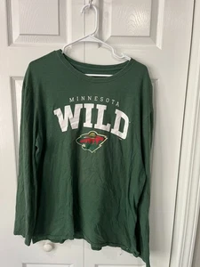 Fanatics Minnesota Wild Green Long Sleeve Tee Shirt XL - Bild 1 von 4