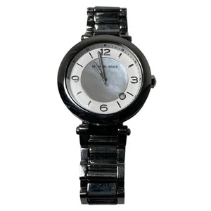 Michael Kors Watch Women MOP Dial Silver Tone Date Round MK-5070 - Bild 1 von 6
