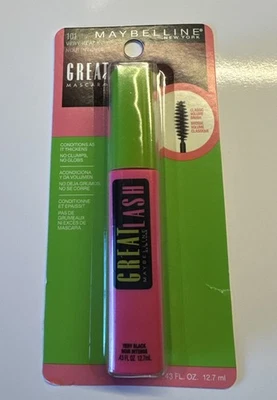 Maybelline Great Lash Washable Mascara, 101 Very Black, FREE SHIPPING!! - Image 1 of 2