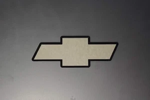 1998 - 2004 Chevrolet S10 2ND GEN Front Bowtie Emblem Version 2.0 Black & Chrome - Picture 1 of 6