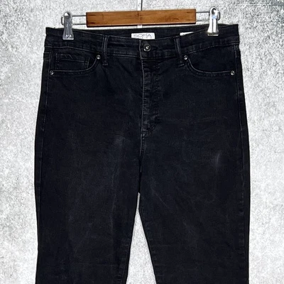 Sofia Vergara MELISA womens slimming flare jeans size 10 Short stretch charcoal - Image 1 of 4