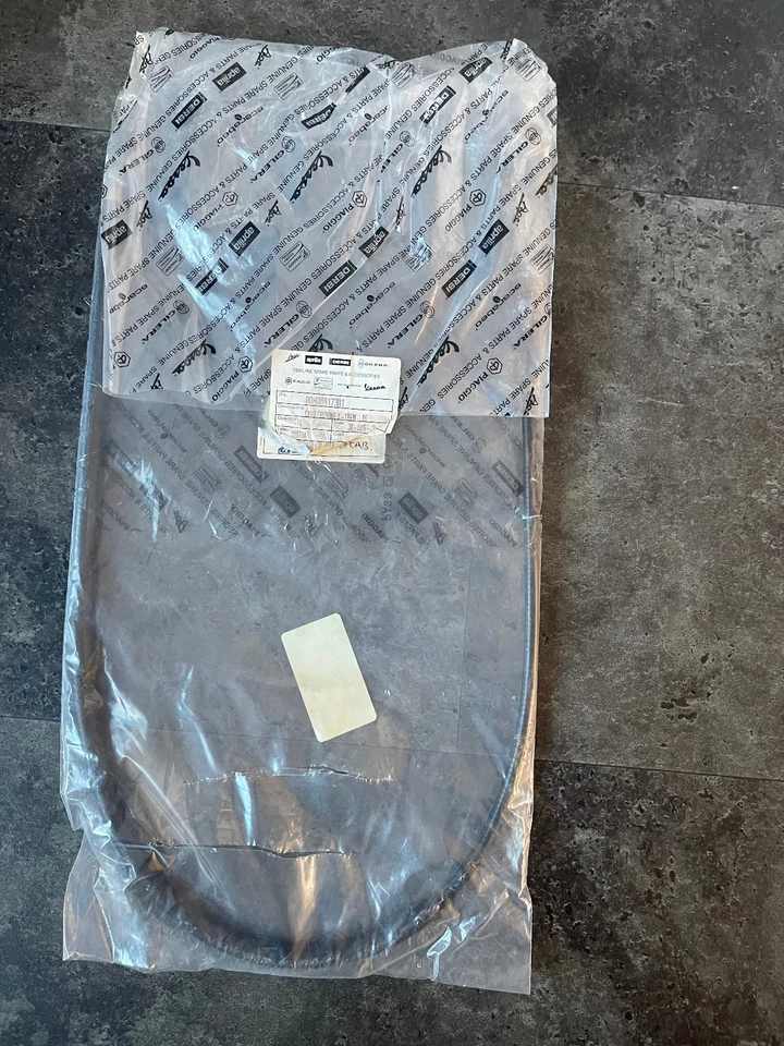Aprilia RX50 SX50 06-16 Derbi Senda 50 NOS OEM Clutch Cable Assembly 00H00917301 - Image 1 of 1