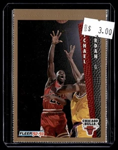 1992-93 Fleer Michael Jordan Chicago Bulls #32 - Picture 1 of 2
