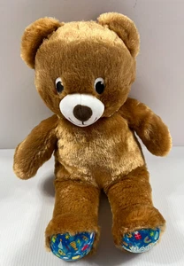 Build A Bear Brown Happy Birthday Plush 15" Stuffed Teddy Balloons Celebrate - Picture 1 of 10