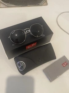 Ray-Ban Jack Titanium Polarised Silver Polar Black NEW✅ FREE SHIPPING ✅ 0RB8165 - Picture 1 of 2