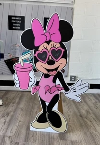 Minnie Mouse Requisite 3ft, Minnie Mouse Ausschnitt, Geburtstagsfeiern - Bild 1 von 1