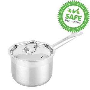 Benzer Steel - Berlin Professional 18/10 Stainless Steel 16cm Covered Saucepan 2 - Picture 1 of 5