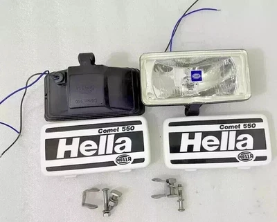 Hella Comet 550 Spot Driving Light With Cover & H3 Bulb 55w 12v Universal |Fit - Image 1 of 3