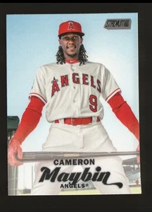2017 Topps Stadium Club #184 - Cameron Maybin - Los Angeles Angels 17-203 - Picture 1 of 2