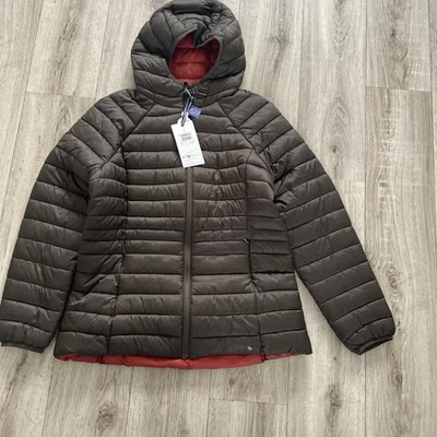 Joules Bramley Green/khaki Showerproof Packable Hooded Coat/Jacket  Size 14 BNWT - Image 1 of 4