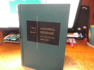 Managerial Economics - Text, Problems & Short Cases - Spencer - 1969 - Signed - Bild 1 von 16