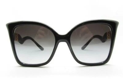 DOLCE & GABBANA BUTTERFLY DESIGNER BLACK SUNGLASSES ITALY 56-17-140 115400 - Image 1 of 4