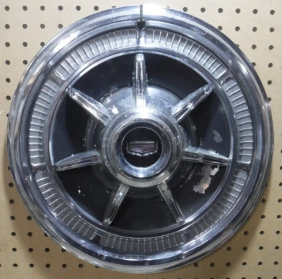 (1) Tampa de roda Mercury Ford 1969 fabricante de equipamento original calota 15" Monterey Marauder - Imagem 1 de 4