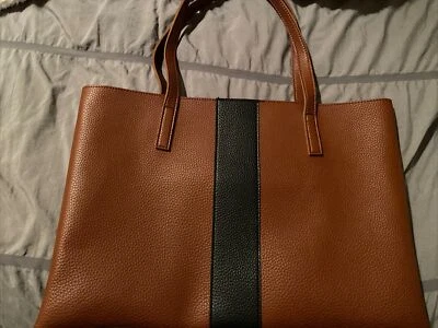 Vince Camuto Vegan Brown X Fabfitfun Luck Tote - Image 1 of 2