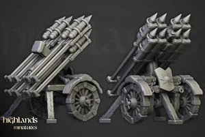 Artillería lanzacohetes medieval en miniatura | D&D DnD | - Imagen 1 de 5
