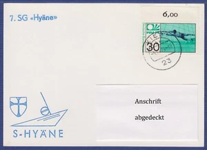 Bundesmarine - Schnellboot HYÄNE - 1974 - Karte - Bild 1 von 1