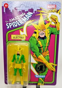 Marvel Legends Electro Retro Figure 3.75" Hasbro Pulse Exclusive - Picture 1 of 3