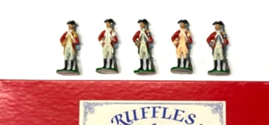 British Forces N America Rüschen & Blumen Spielzeugsoldaten von Valiant 5 Teile #116 - Bild 1 von 1