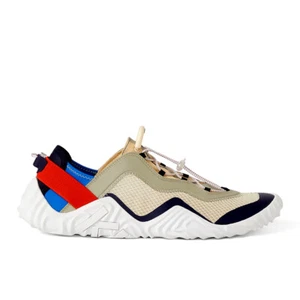 Kenzo Men's Wave Low Top Sneakers FA65SN004F57 Beige - BRAND NEW IN BOX - Picture 1 of 4