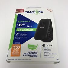 TracFone LG 440G Flip Phone 3G Prepaid OPEN BOX