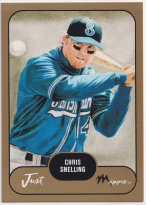 2002 Just Minors #35 Chris Snelling Seattle Mariners - Image 1 of 2