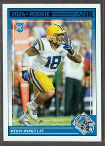 2024 Panini Score Mekhi Wingo Rookie #372 Lions RC QTY - Picture 1 of 2