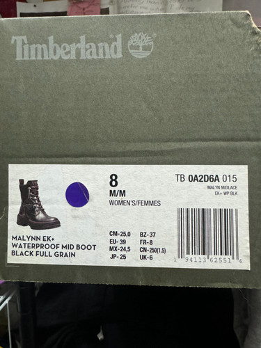 Timberland stivaletto medio impermeabile donna Malynn EK+