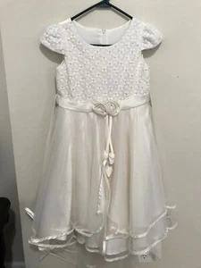 Marg & Marc party dress white for girls size 14 - Picture 1 of 11