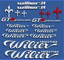 Wilier Triestina etichetta premio 1987 decalcomanie/adesivi/stickers Sport  e viaggi Ciclismo