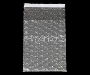 60PCS 2.5" x 3" Self Seal Clear Bubble Small Packing Pouches 65 x 80+20mm - Picture 1 of 1