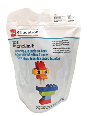 Lego Education Preschool Workshop Kit Back-to-Back DUPLO 10 pcs Set 2000444 - Image 1 of 2