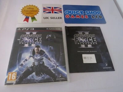 Star Wars: The Force Unleashed II (Playstation 3 PS3 uk tracked delivery - Image 1 of 4