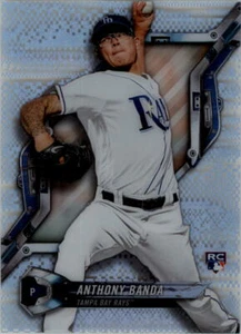 2018 Topps High Tek Dot Grid (pattern 2) #HTAB Anthony Banda RAYS Rookie NM-MT - Picture 1 of 1