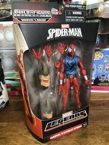 Nuevo Sellado Marvel Legends Series BAF Rhino Scarlet Spider Retirado 2015 Raro - Imagen 1 de 3