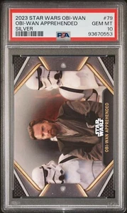 2023 Topps Star Wars Obi-Wan Kenobi Silver /25 Obi-Wan Apprehended #79 PSA 10 - Picture 1 of 3