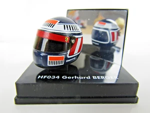 Onyx Casque Miniature 1/12 Collection, HF034 Gérhard BERGER - Picture 1 of 4
